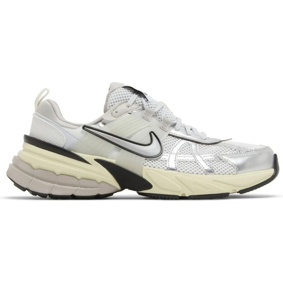 Nike Other - Nike V2K Run Mens Size 10 Running Shoes Summit White Metallic Silver HJ4497-100